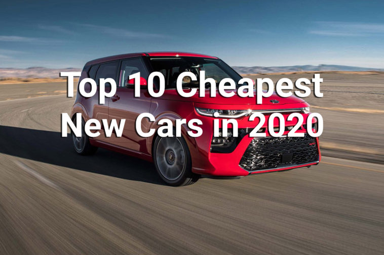 Top 10 Cheapest New Cars in 2020 3