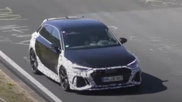 2021 Audi RS3 Sportback prototype