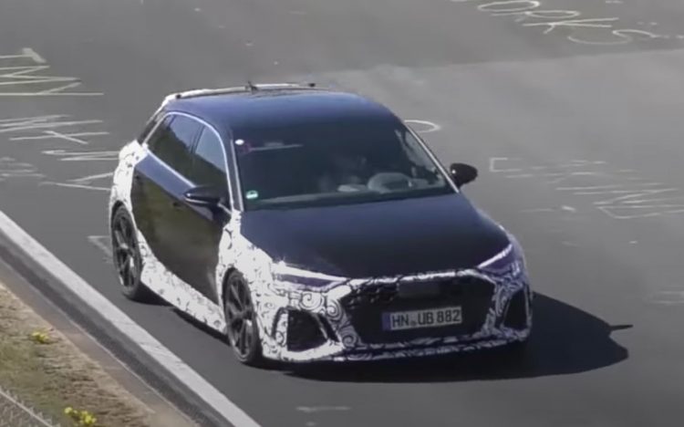 Spy Video: 2021 Audi RS3 Sportback in Rough testing on the ...