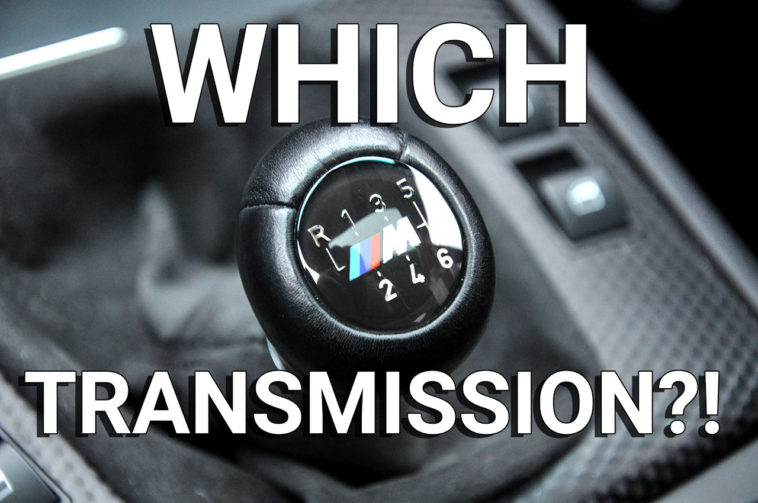 BMW M Manual Transmission 6 Gears featured