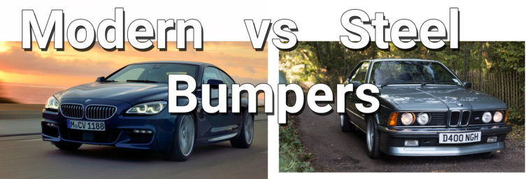 modern vs steel car bumpers