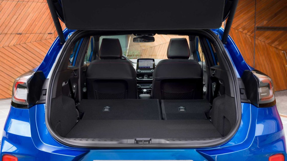 ford puma trunk space