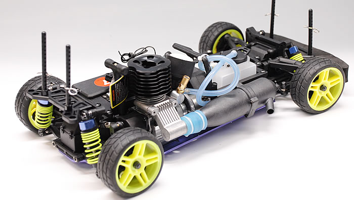rc cars with gas