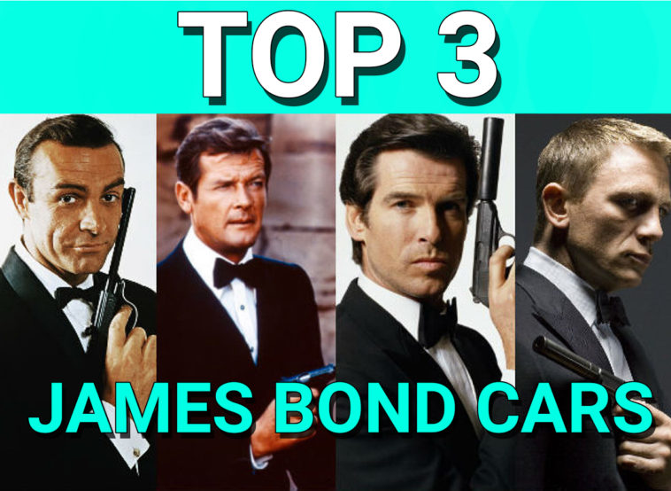 Top 3 James Bond Cars