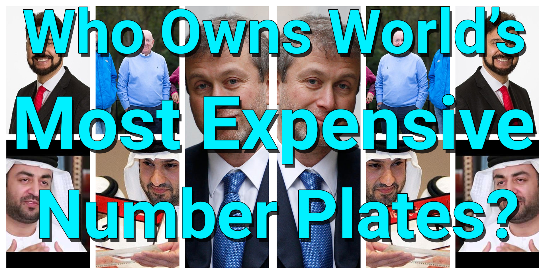 Who Owns World’s Most Expensive Number Plates? AUTOMOTIVESBLOG