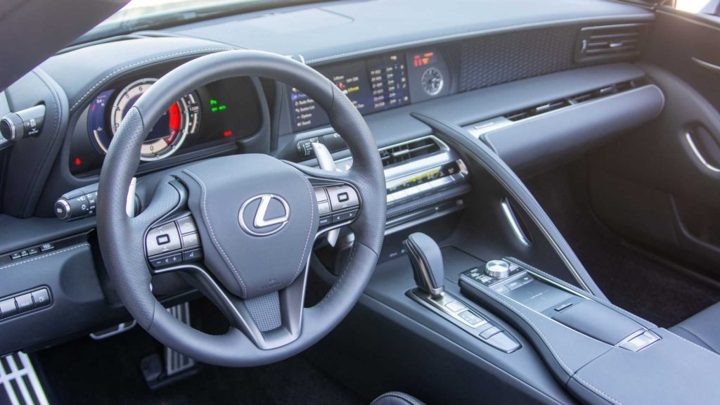 2021 Lexus LC Convertible Interior 5