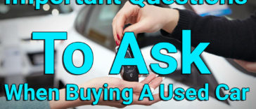 Important Questions Buying a Used Car