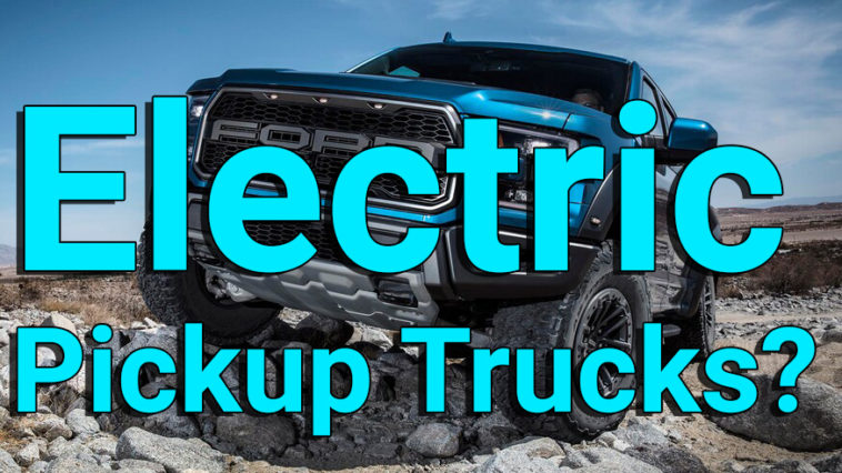 2021 Electric Pickup Trucks Ford F150
