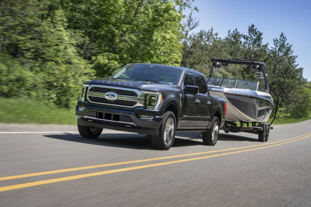 2021 Ford F150 Boat Electric Pickup Truck