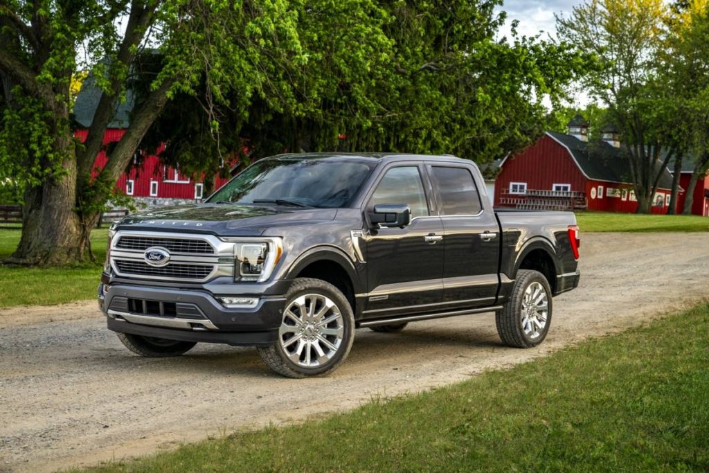 2021 Ford F150 Electric Pickup Truck