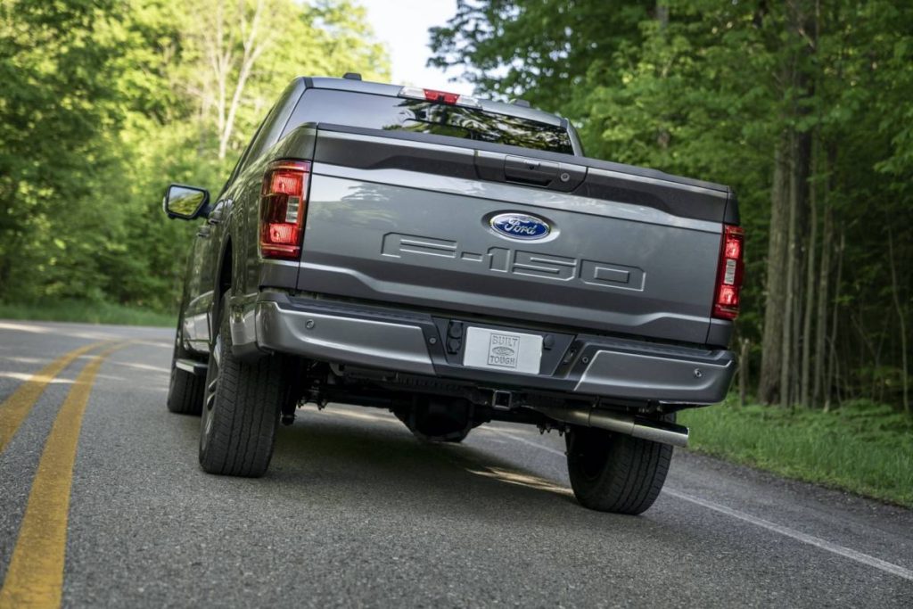 2021 Ford F150 Rear Electric Pickup Truck