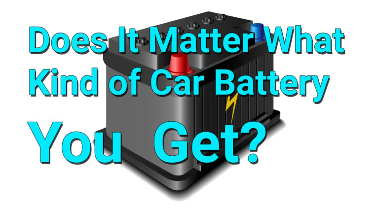 Does It Matter What Kind of Car Battery You Get? - AUTOMOTIVESBLOG