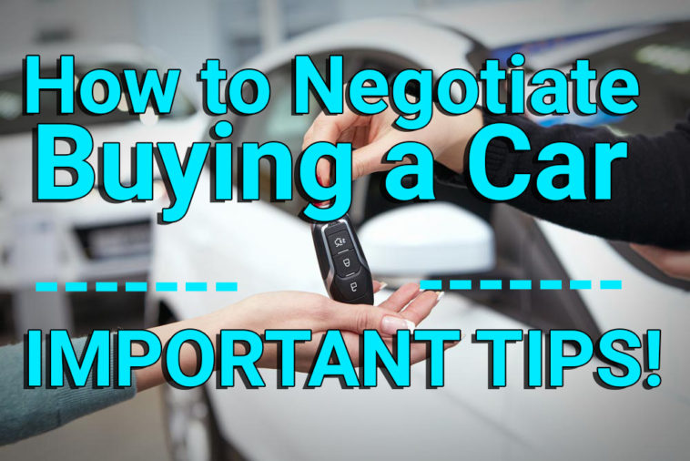 How To Negotiate Buying a Car IMPORTANT Tips! AUTOMOTIVESBLOG