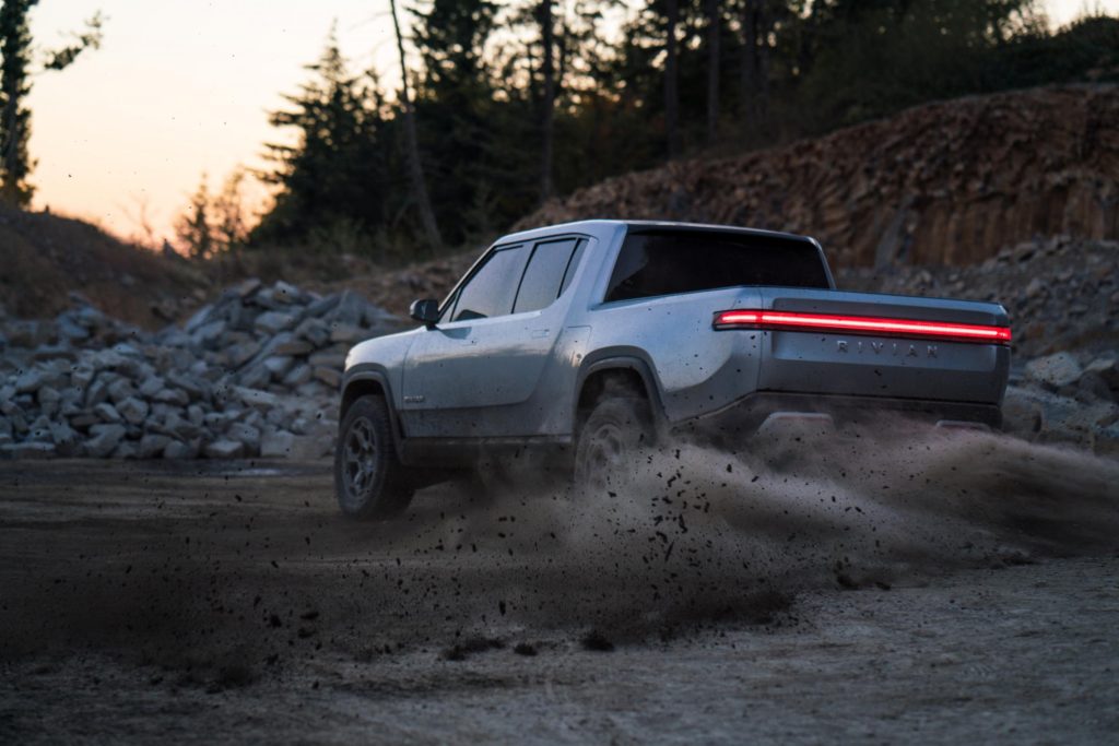 Rivian Electric Pickup Truck Exterior