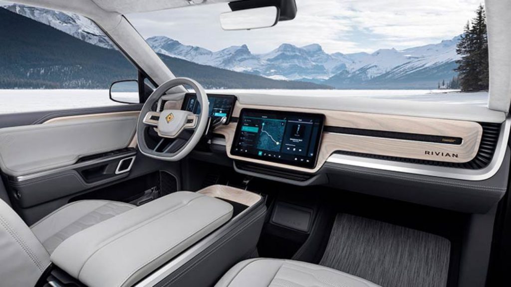 Rivian Interior 2 Electric Pickup Truck