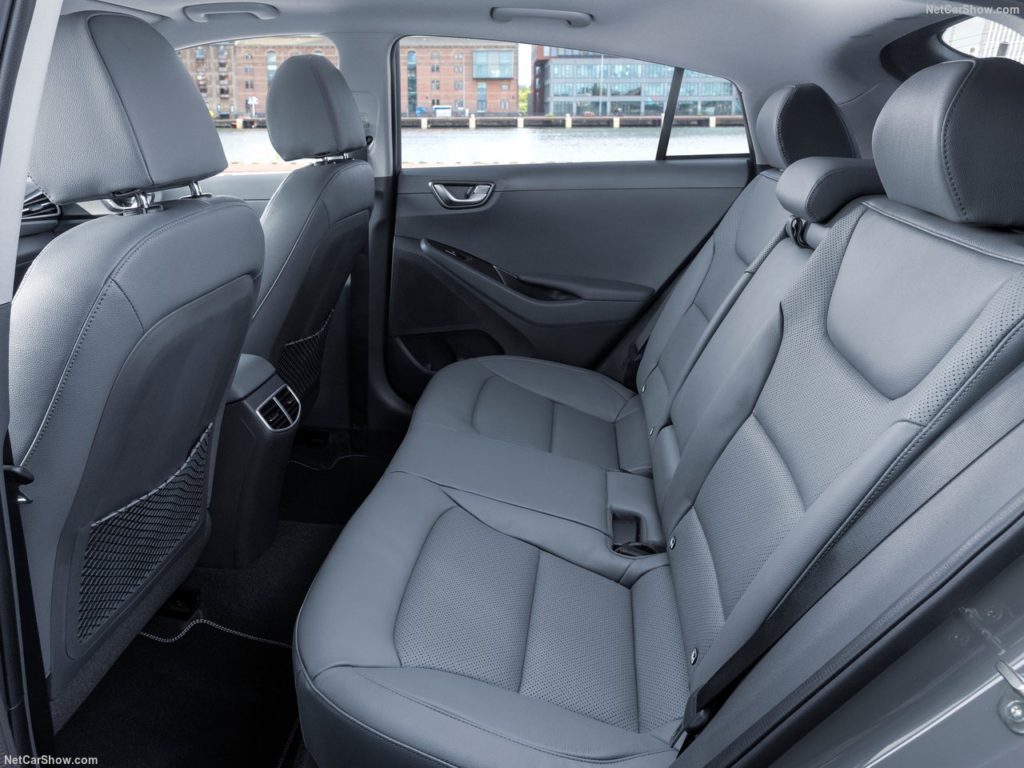 2021 Hyundai Ionic Electric EV Interior Cabin Rear Seats 30