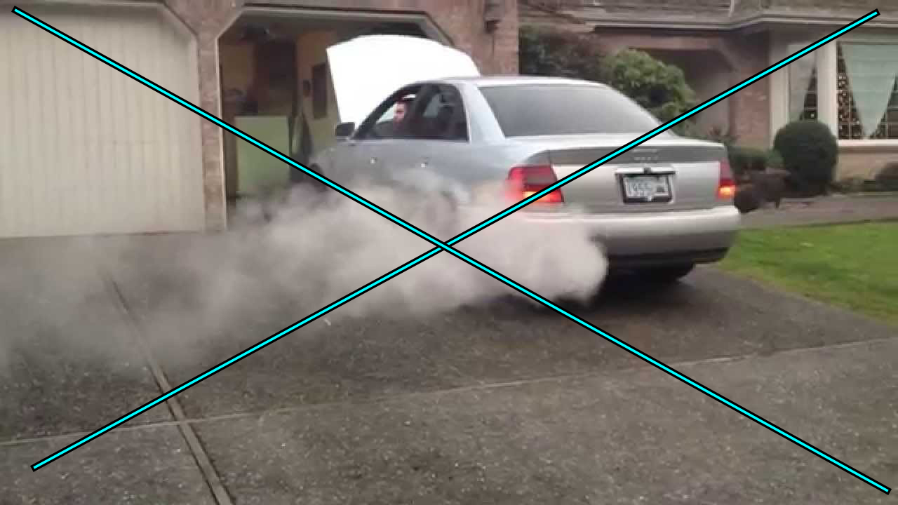 Audi A4 Smoking Engine – Black, Blue, White Color Smoke? [ How to Fix!]