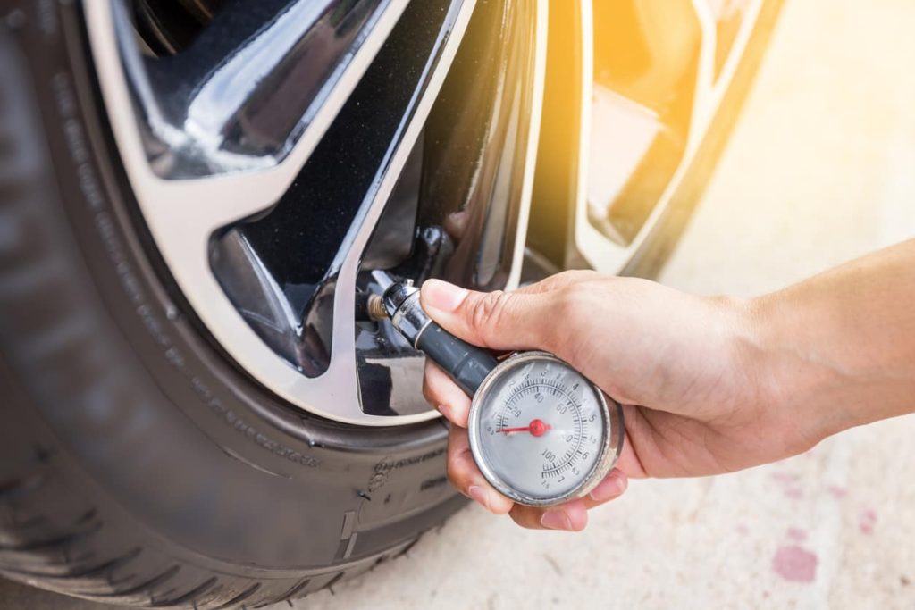 check your tyres pressure