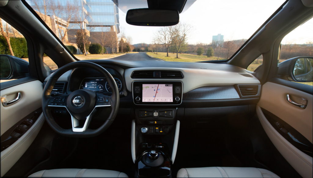 2021 Nissan Leaf Interior 5 Vehicles Best Suited for UK Cab Drivers3