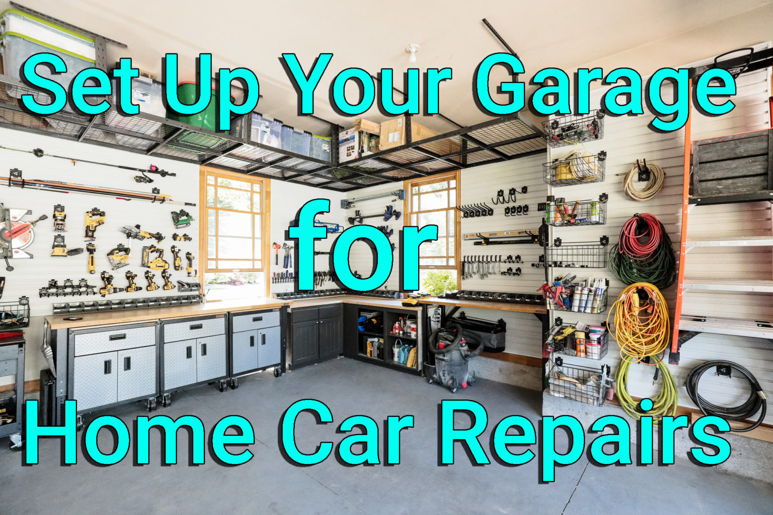 Set Up Your Garage for Home Car Repairs Automotivesblog