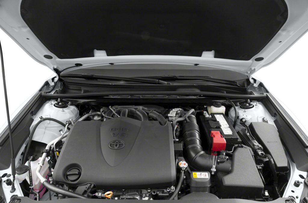 2021 Toyota Camry TRD Engine