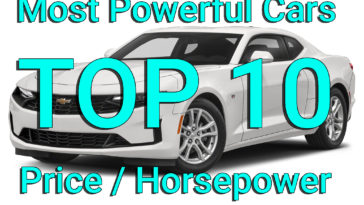 Top 10 Most Powerful Cars Price Horsepower in 2021