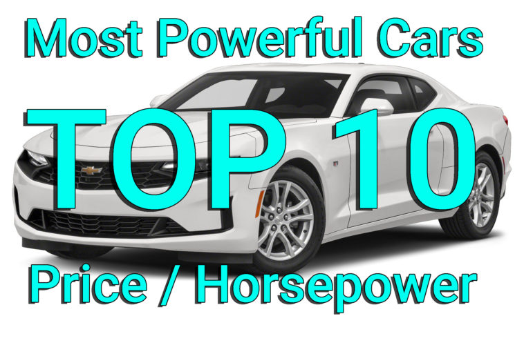 Top 10 Most Powerful Cars Price Horsepower in 2021