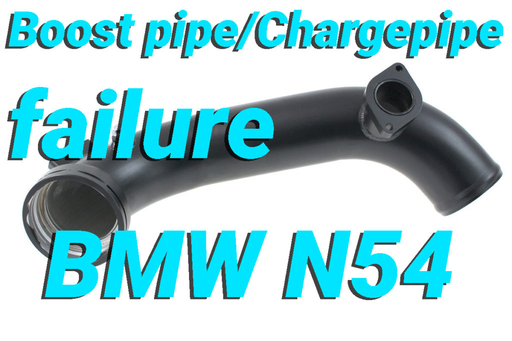 Boost pipe Chargepipe failure BMW N54 Engine