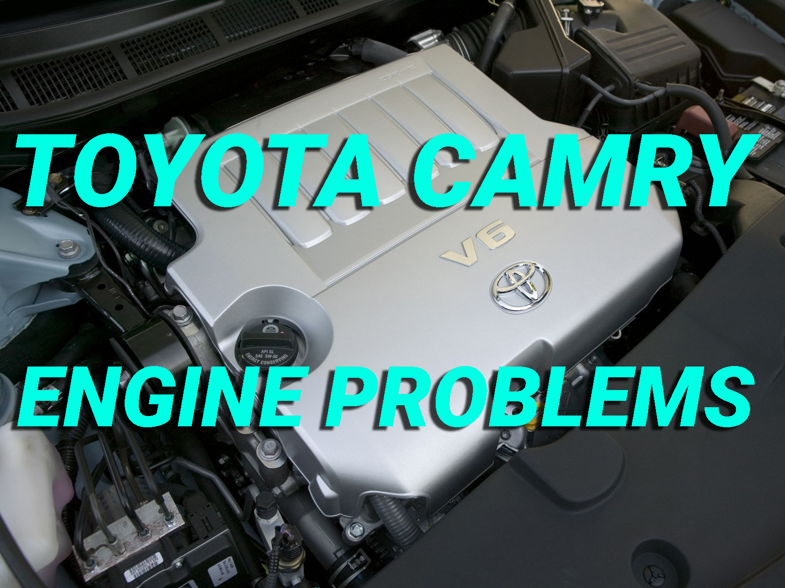 2007 Toyota Camry Black Smoke Engine Burning Oil