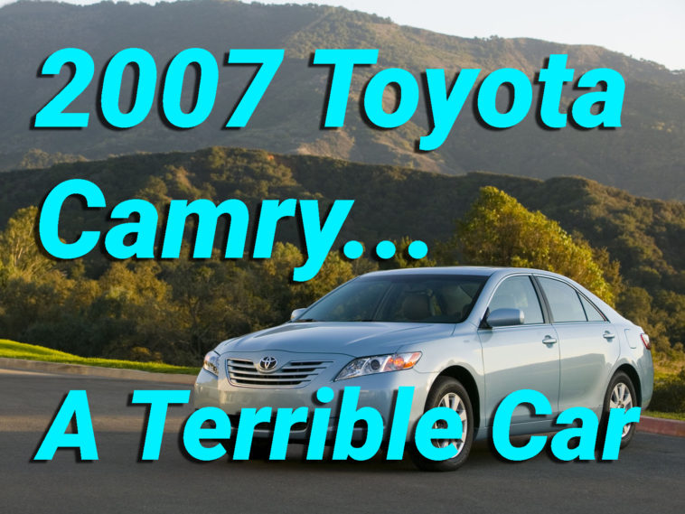 2007 Toyota Camry Black Smoke Engine Burning Oil