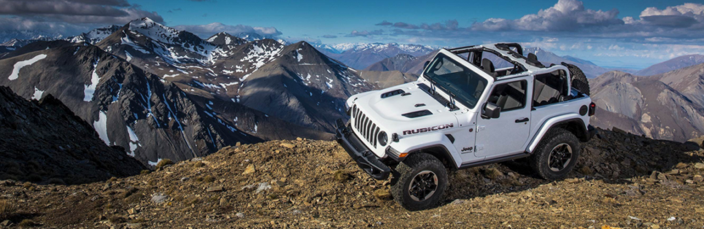 2019 Jeep Wrangler on Mountains