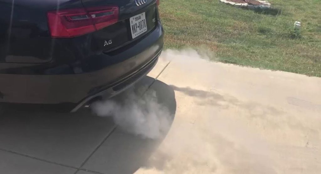 Audi A6 White Smoke Exhaust Issue