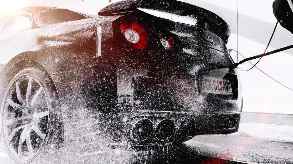 Car Wash Nissan GTR